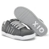 Tênis Qix Skate Square - Chumbo e Branco