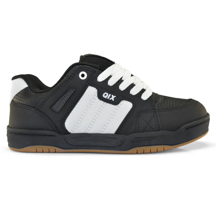 Tênis Qix Skate Square - Preto e Branco Latex