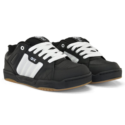Tênis Qix Skate Square - Preto e Branco Latex