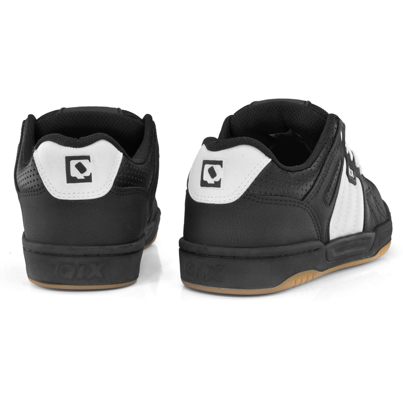 Tênis Qix Skate Square - Preto e Branco Latex