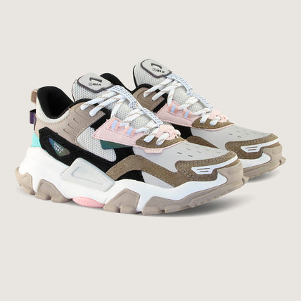 Tênis Qix Trek Urban Hiking Bege e Rosê
