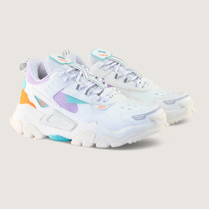 Tênis Qix Trek Urban Hiking Branco e Lilás