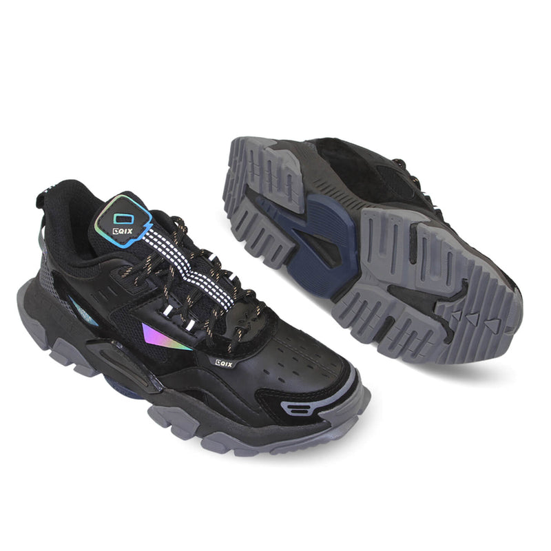 Tênis Qix Trek Urban Hiking - Preto e Grafite