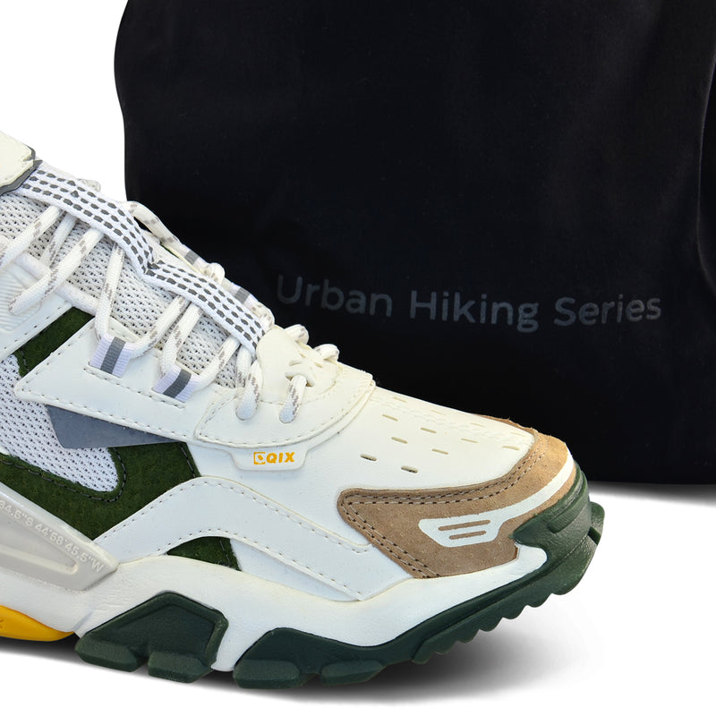 Tênis Qix Trek Urban Hiking - Branco e Verde