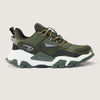 Tênis Qix Trek Urban Hiking Verde Militar e Off White