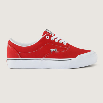 Tênis QIX Sunset Chorão Vermelho e Branco