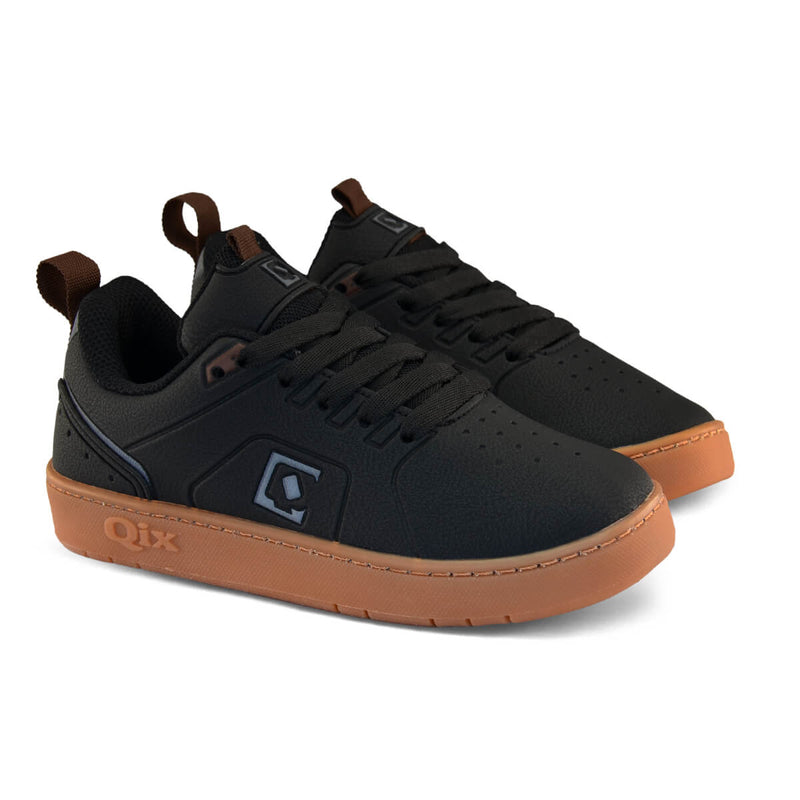 Tênis Infantil QIX Smash Preto Latex