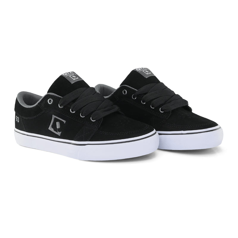 Tênis QIX 93 Ninety Three Vulcan 07 Preto e Chumbo