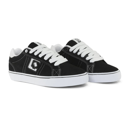 Tênis QIX Combat Suede Vulk Branco e Preto