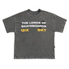 CAMISETA QIX BOX THE LORDS PRETO ESTONADO