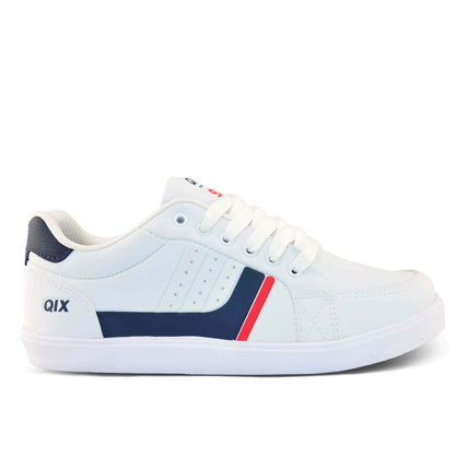 Tênis Qix Laguna Branco, Marinho e Vermelho