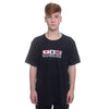 CAMISETA QIX SKATEBOARDS MONOGRAMA ORIGINAL PRETA