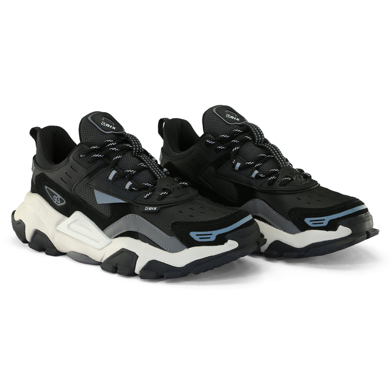 Tênis Qix Trek Urban Hiking Preto e Cinza
