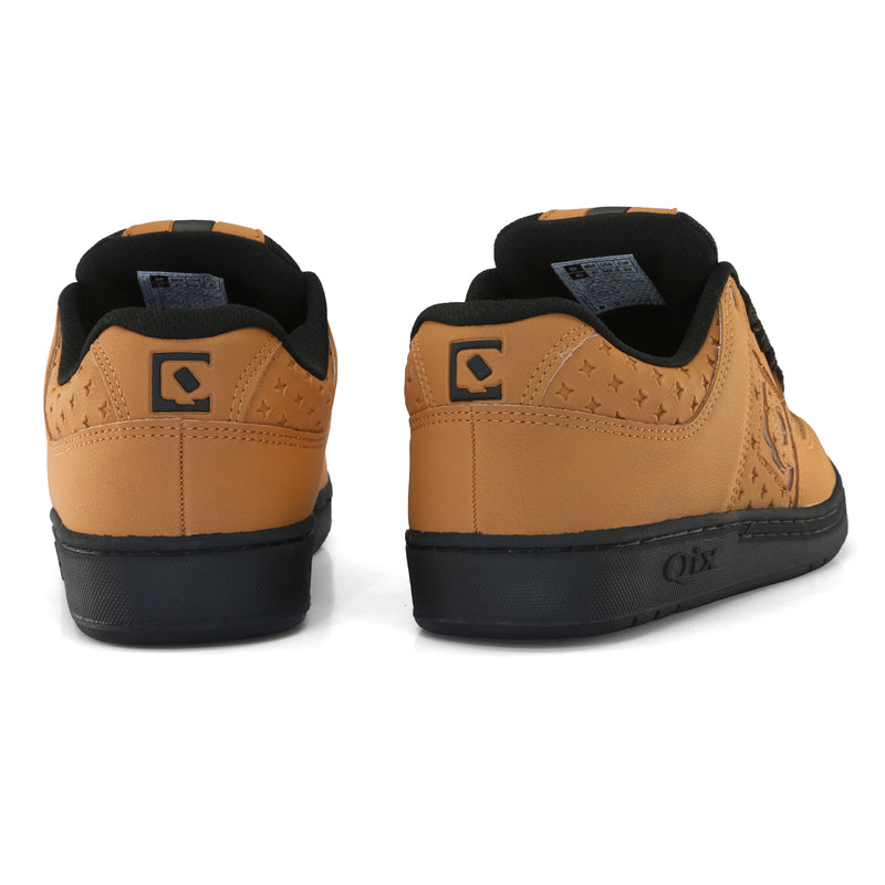 Tênis Qix 90's Slim Caramelo e Preto