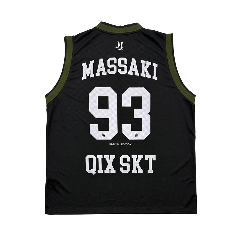 CAMISETA QIX MASSAKI PRETA E VERDE