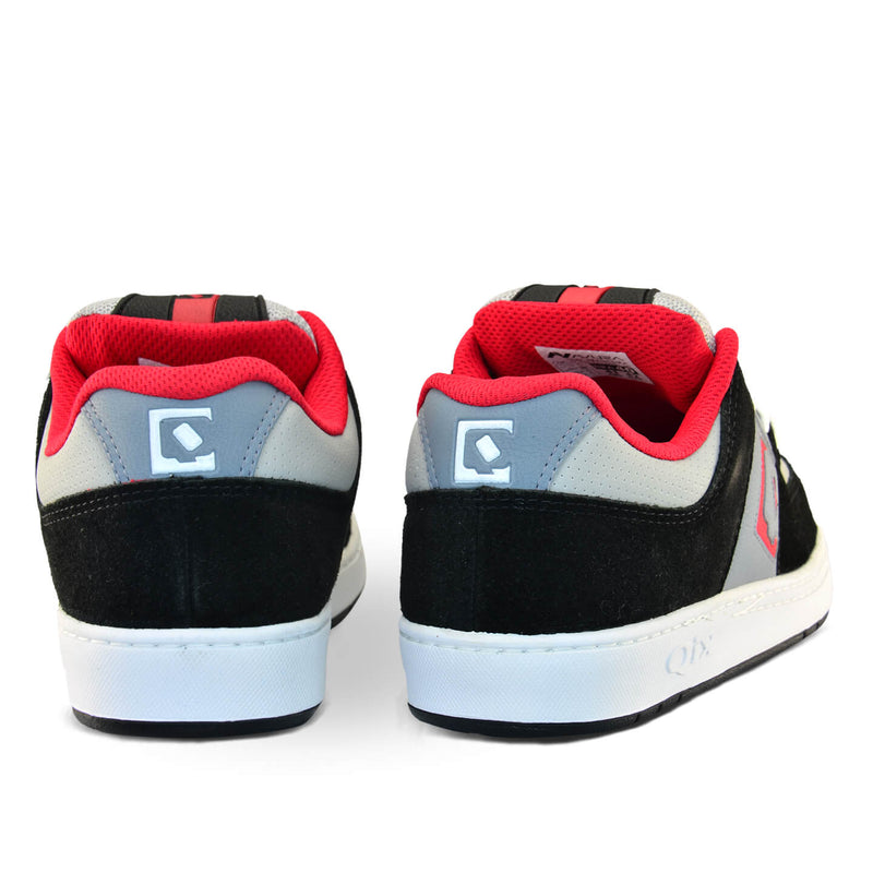 Tênis Qix 90's - Preto, Vermelho e Branco
