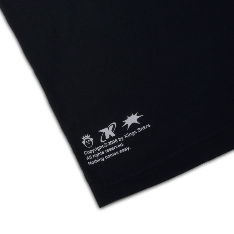 Camiseta Kings Graphics World Champions Oversized Preta