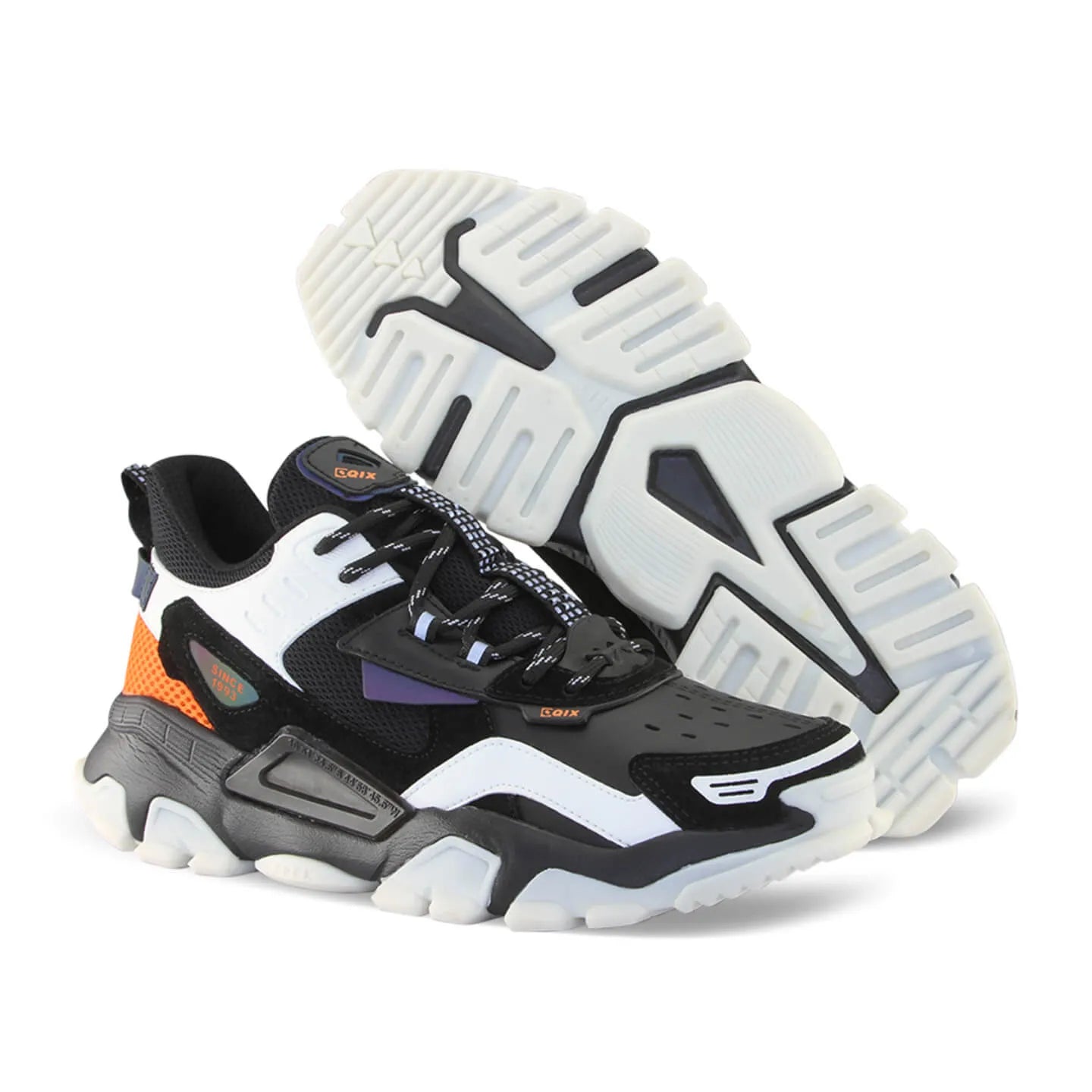 Tênis Qix Trek Urban Hiking - Preto e Branco