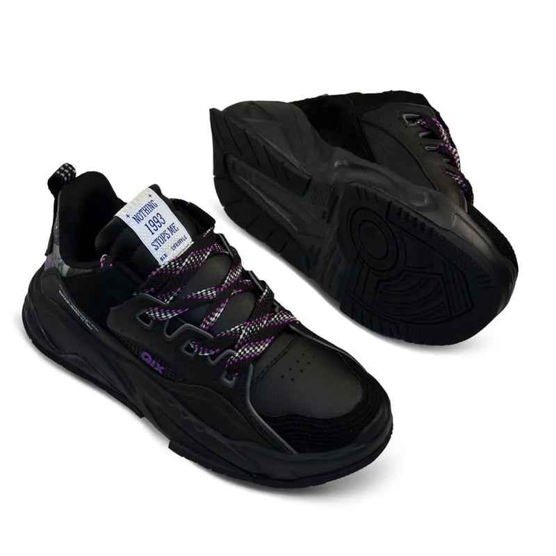 Tênis QIX Missy Feat Urban Hiking Series Preto e Uva