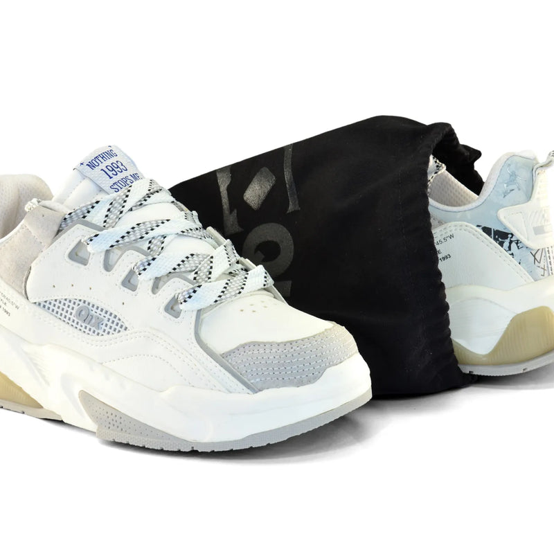 Tênis QIX Missy Feat Urban Hiking Series Branco e Cinza