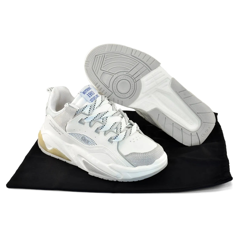 Tênis QIX Missy Feat Urban Hiking Series Branco e Cinza