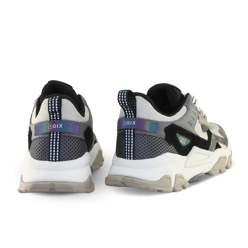 Tênis Qix Trek Urban Hiking Bege e Grafite