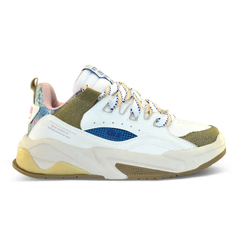 Tênis QIX Missy Feat Urban Hiking Series Bege e Rosê