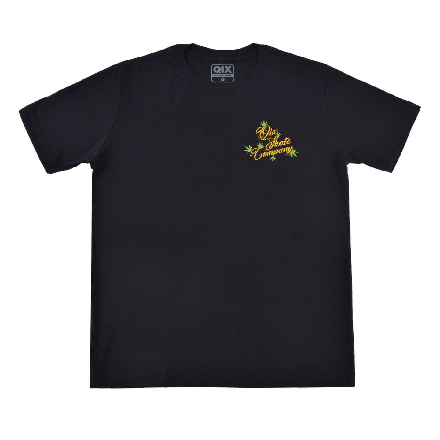 CAMISETA QIX SKATE COMPANY ROOTS CULTURE PRETA