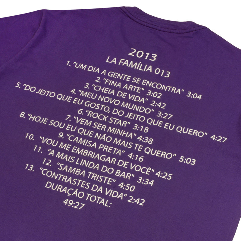 Camiseta Charlie Brown Jr La Família - Discografia