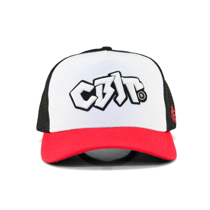 Boné Trucker Charlie Brown Jr Preto