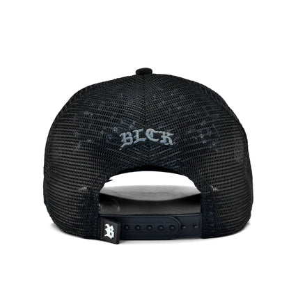 Boné Snapback Layback Chorão Skate Park Black