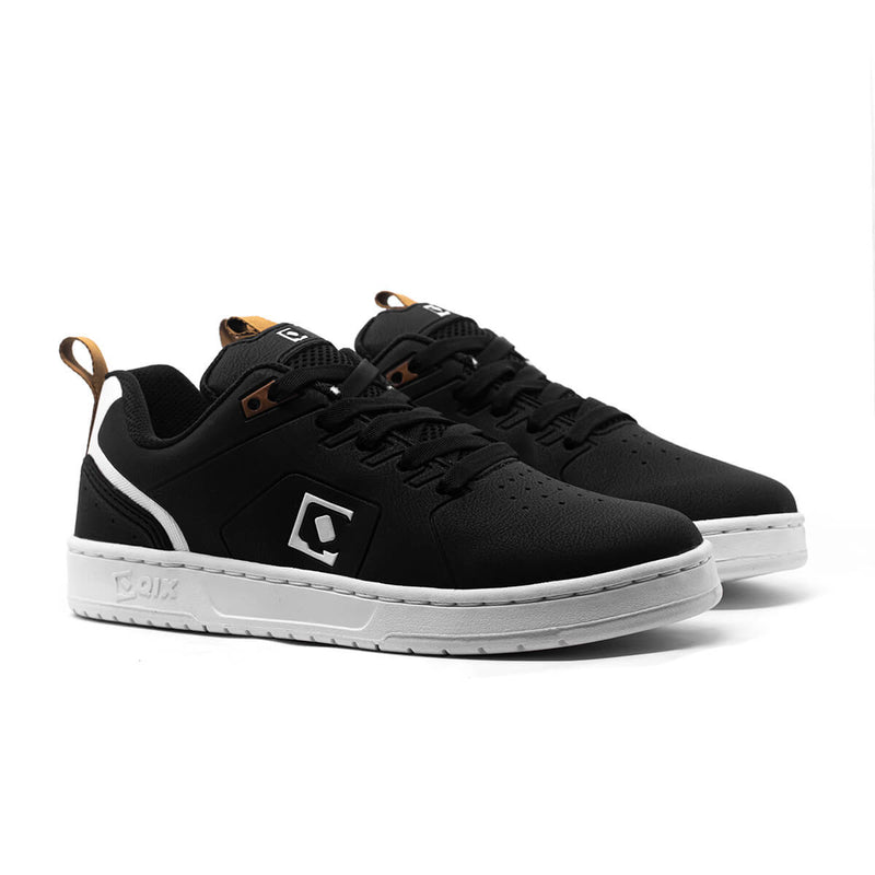 Tênis Qix Smash Preto e Branco