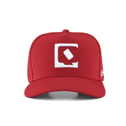 Boné QIX Snapback Logo Vermelho