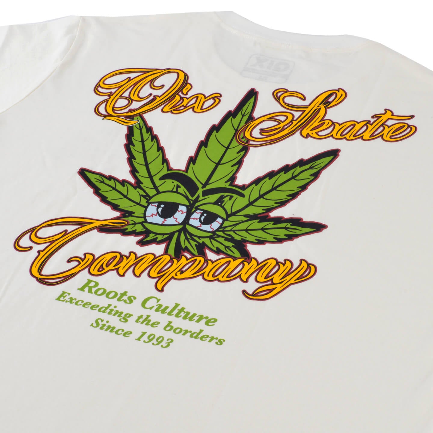 CAMISETA QIX SKATE COMPANY ROOTS CULTURE OFF WHITE