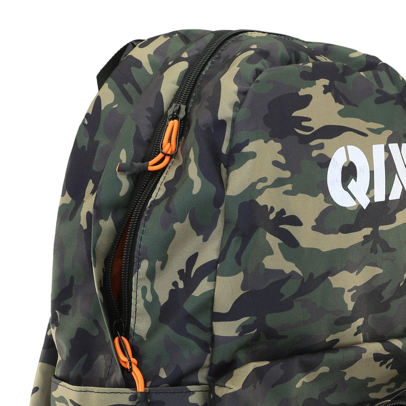 Mochila QIX The Lords of Skateboarding Camuflada