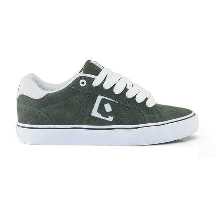 Tênis QIX Combat Suede Vulk Verde Musgo e Branco