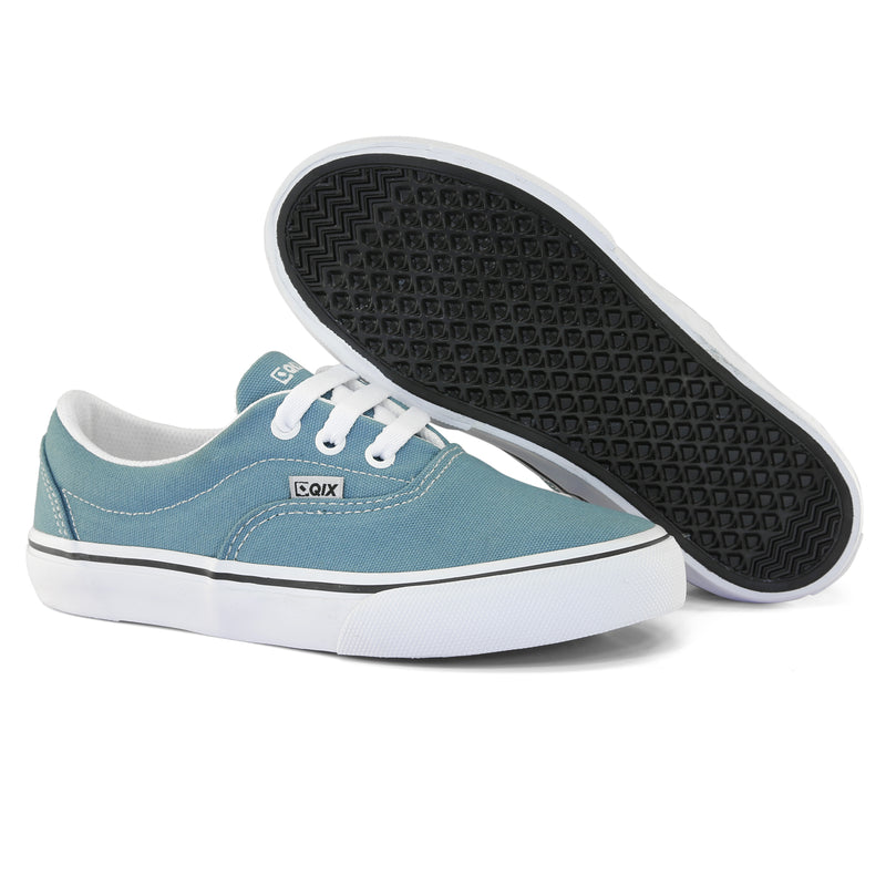Tênis Infantil Qix Sunset Azul Lavado Branco