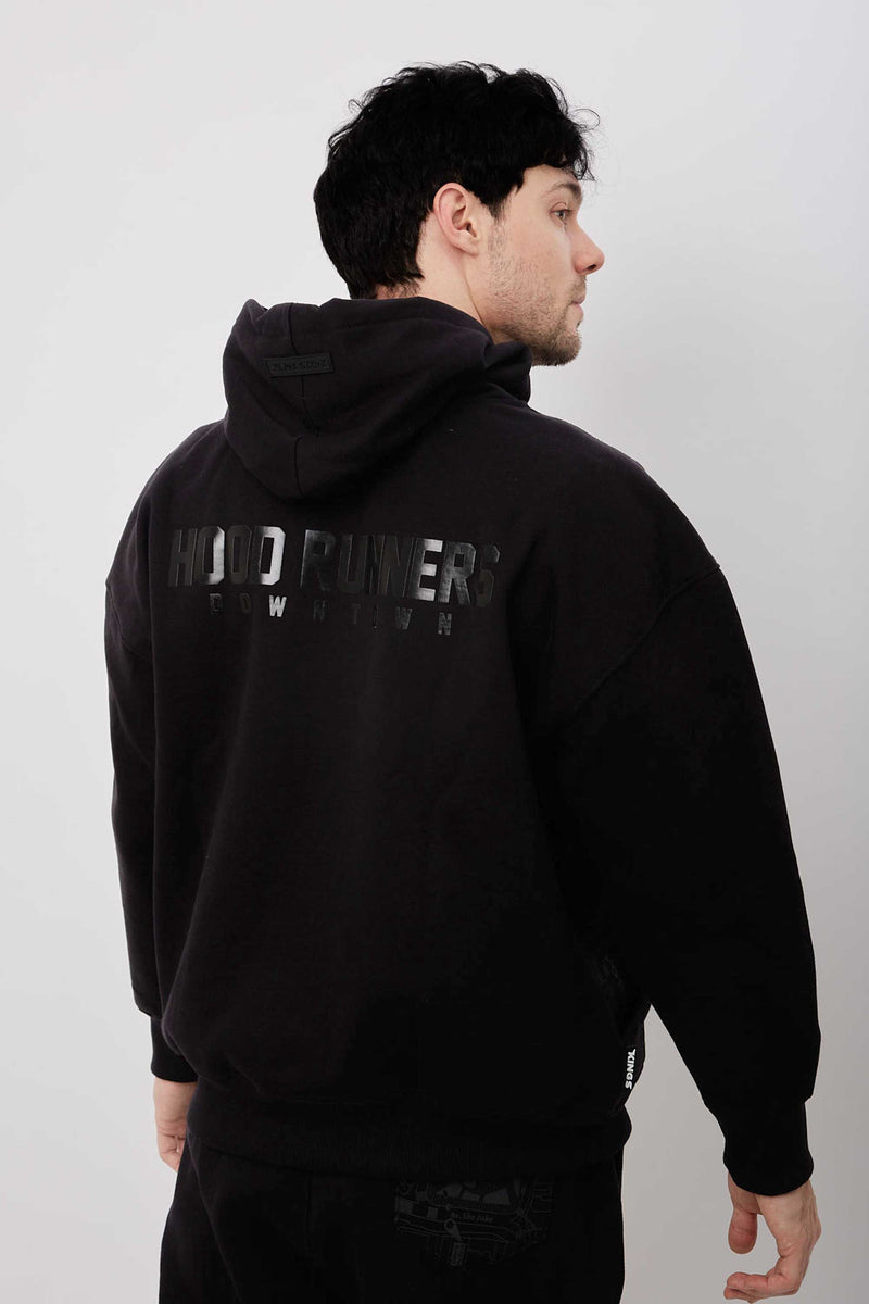Moletom Kings Hood Runners Preto