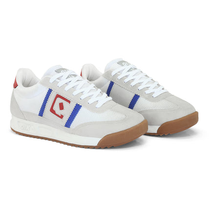 Tênis QIX Akademic Branco e Vermelho