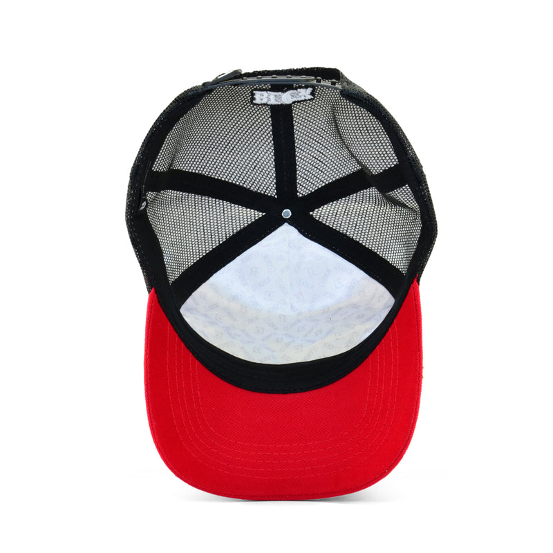 Boné Trucker Charlie Brown Jr Preto