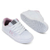 TÊNIS QIX SKATE COMBAT RETRÔ BRANCO E ROSA