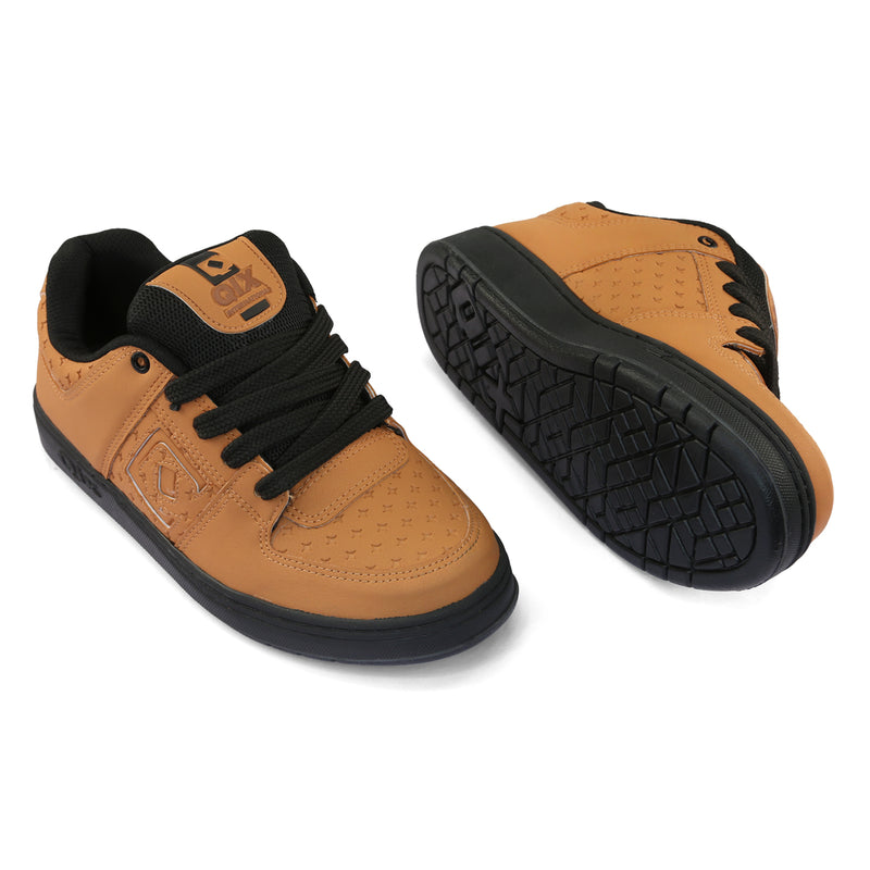 Tênis Qix 90's Slim Caramelo e Preto