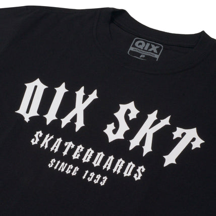 CAMISETA QIX SKATE BOARDS SINCE 1993 PRETA