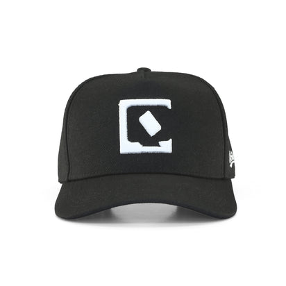 Boné QIX Snapback Logo Preto