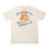 CAMISETA QIX SKATEBOARDS COMPANY OFF WHITE