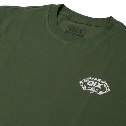 CAMISETA QIX FIRE SKATE BOARDS MUSGO