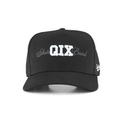 Boné QIX Snapback Skateboards Preto