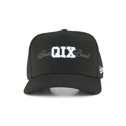 Boné QIX Snapback Skateboards Preto