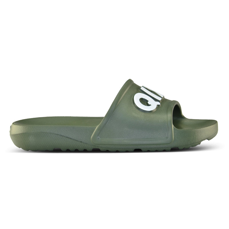 Chinelo QIX Nuvem Slide Full Militar e Branco