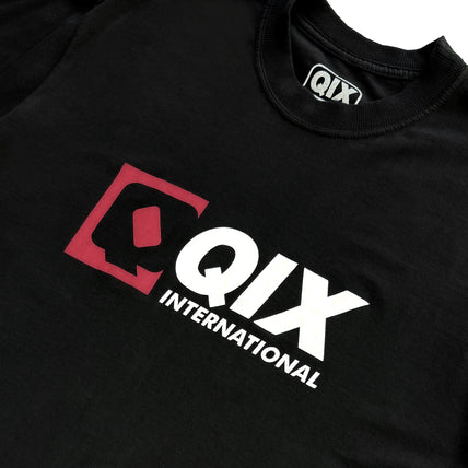 CAMISETA QIX STREET QIX INTERNACIONAL PRETA